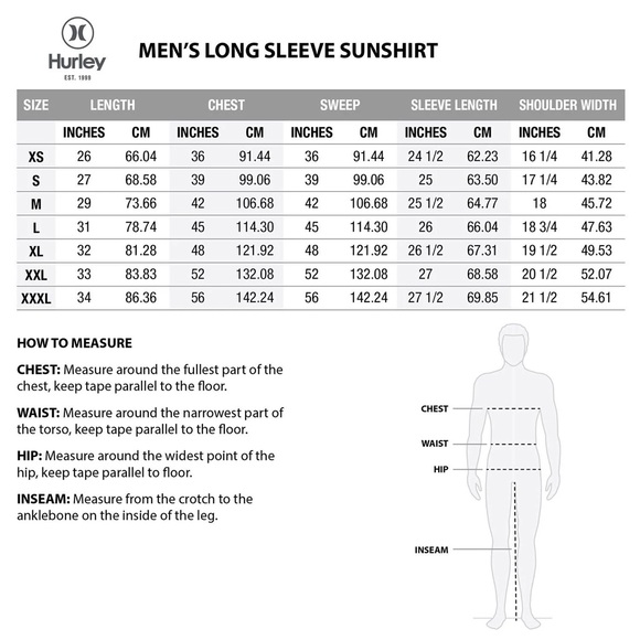 Hurley Orange Long Sleeve Tee with Graphic Design Small - Picture 7 of 8